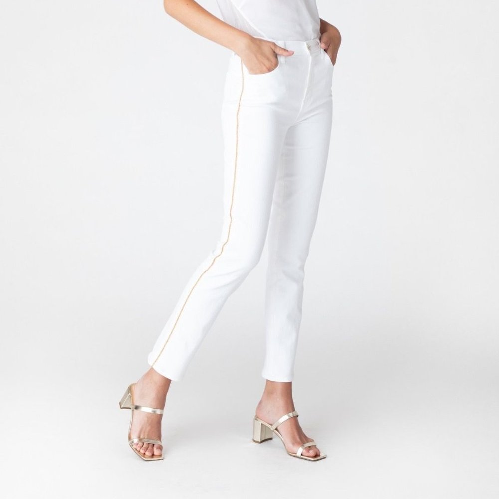 J Brand Ruby High Rise Crop Cigarette size 23